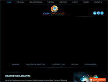 Tablet Screenshot of cielcreatives.com